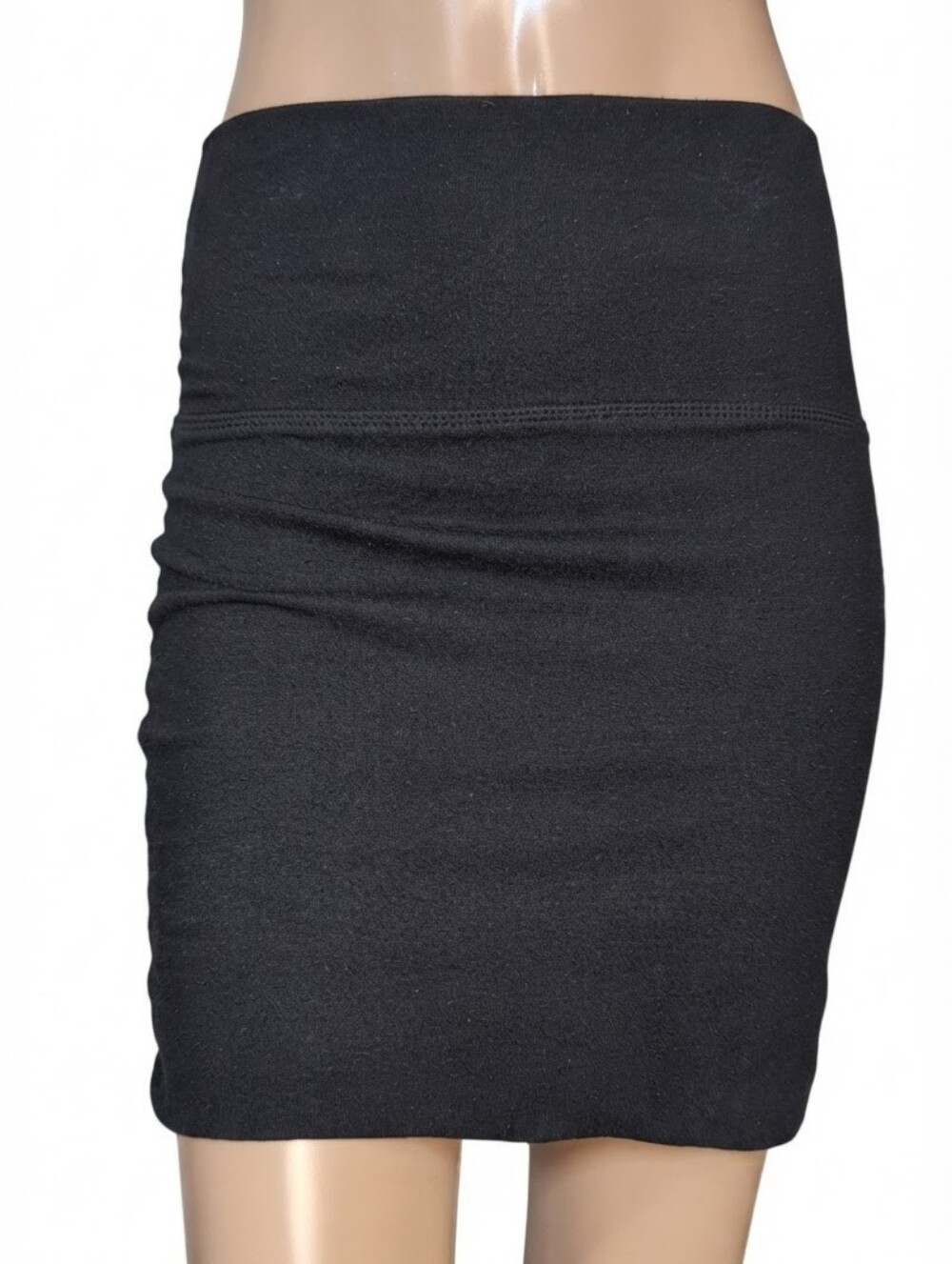 BDG High Waist Mini Tube Bodycon Skirt Black Womens Size Small Urban Outfitters